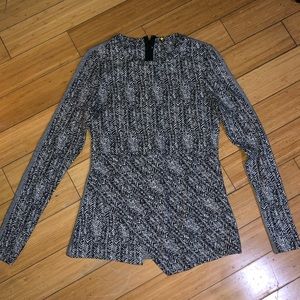 Stella McCartney Asymmetric Peplum Top